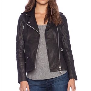 Doma leather jacket in size Xs blackn